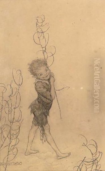 Untitled Oil Painting by Arthur Rackham