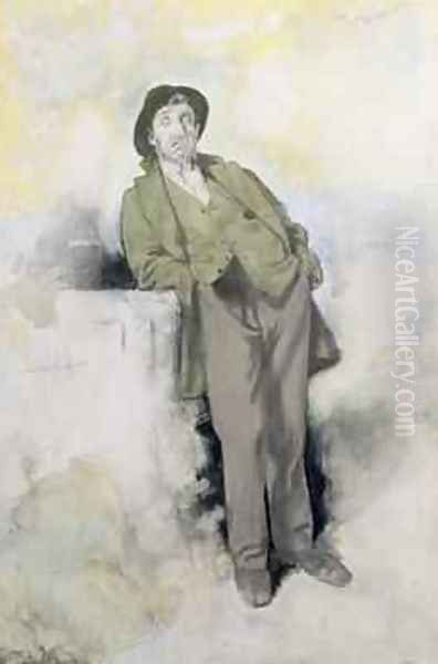 The Tramp Oil Painting by Sir William Newenham Montague Orpen