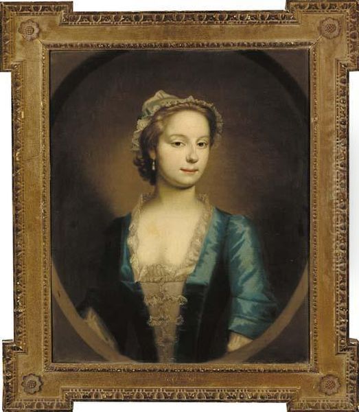 Portrait Of A Lady Oil Painting by Allan Ramsay