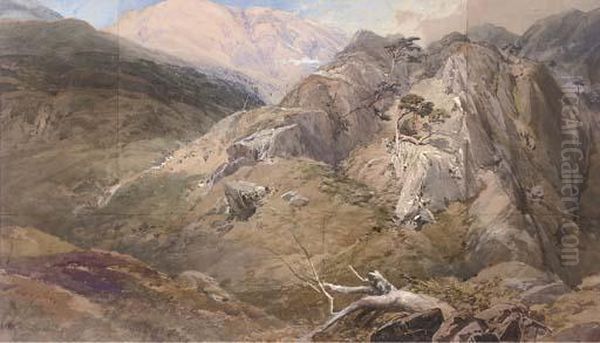 Glen Nevis Oil Painting by Thomas Miles Richardson