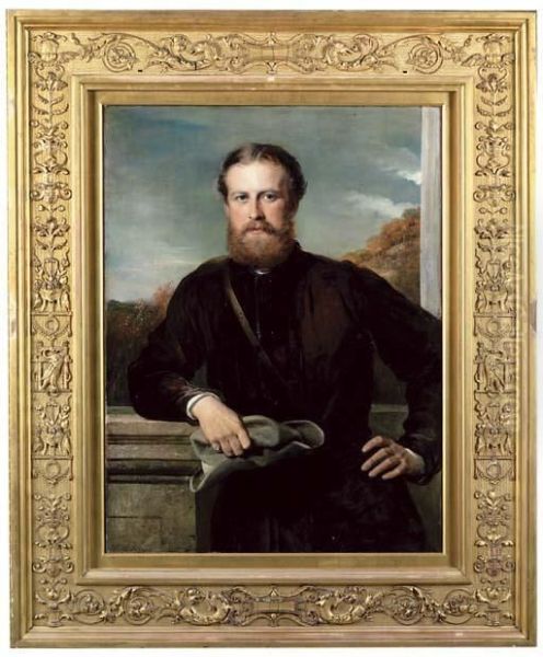 Portrait Of John Scott Oil Painting by George Richmond