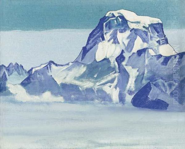 Toghrak-dong Oil Painting by Nicolaj Konstantinov Roerich