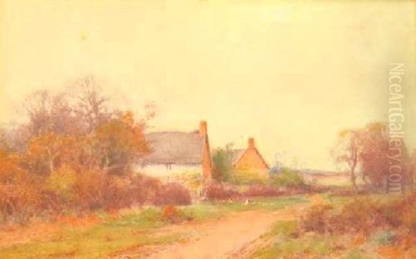 At Eventide Oil Painting by Henry John Sylvester Stannard