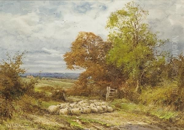 Homeward Bound Oil Painting by Henry John Sylvester Stannard