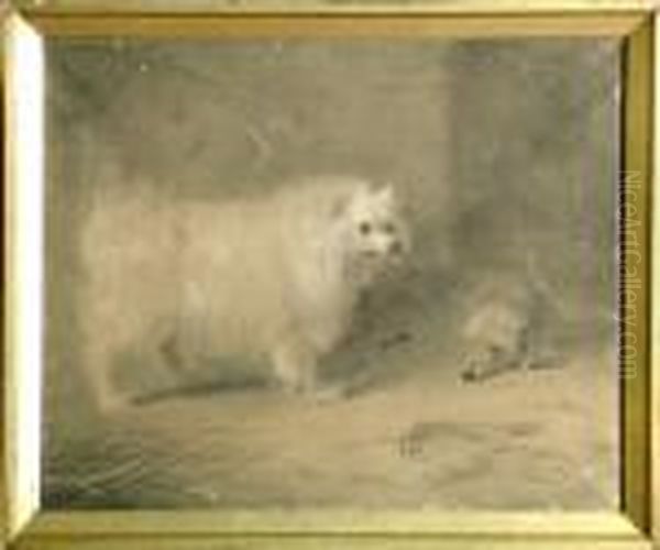 With Signature And Date 1884. Oil Painting by Archibald Thorburn