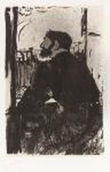 Nuit Blanche Oil Painting by Henri De Toulouse-Lautrec