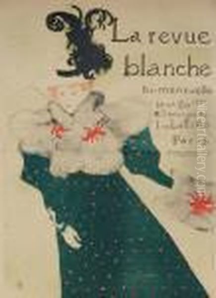 La Revue Blanche Oil Painting by Henri De Toulouse-Lautrec