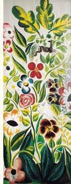 Fleurs Oil Painting by Raoul Dufy