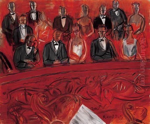 Au Concert Oil Painting by Raoul Dufy