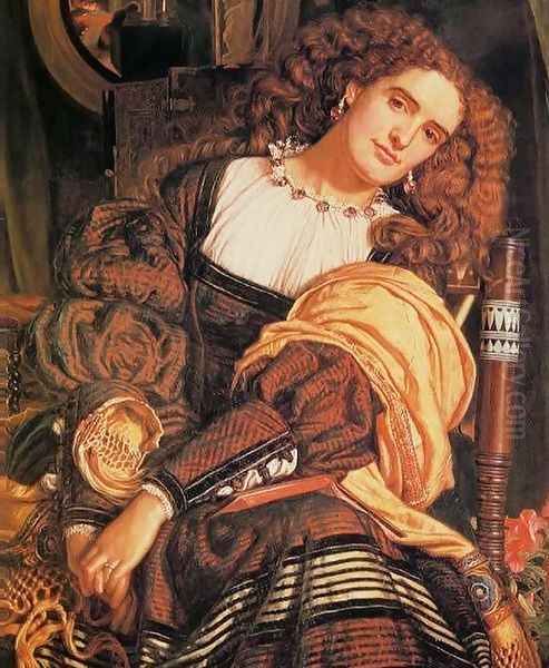 Il Dolce Far Niente Oil Painting by William Holman Hunt