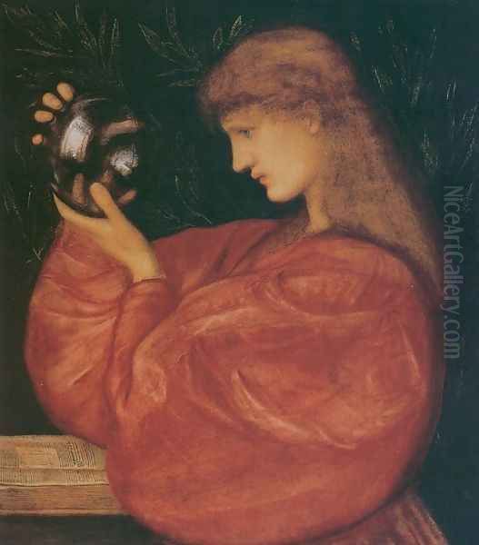 Astrologia Oil Painting by Sir Edward Coley Burne-Jones