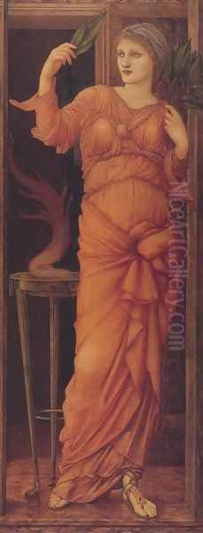 Sibylla Delphica Oil Painting by Sir Edward Coley Burne-Jones