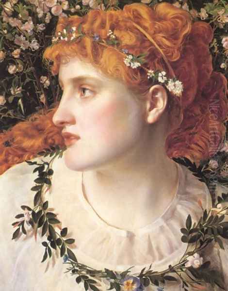 Perdita Oil Painting by Anthony Frederick Sandys