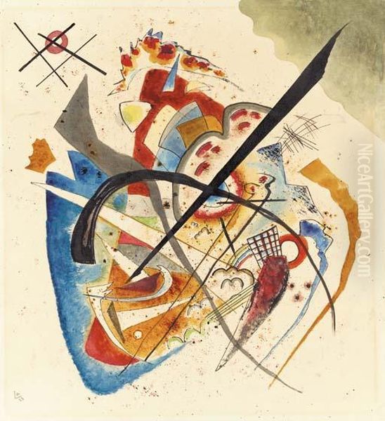 Ohne Titel Oil Painting by Wassily Kandinsky