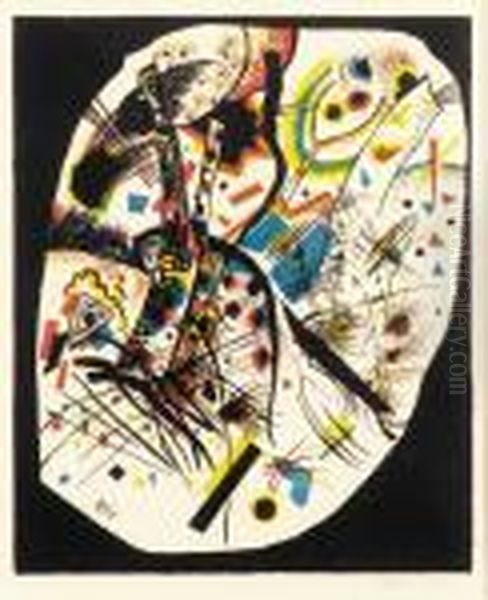 Kleine Welten Iii Oil Painting by Wassily Kandinsky