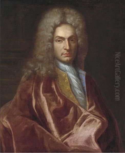 Portrait Of James Ii Oil Painting by Sir Godfrey Kneller