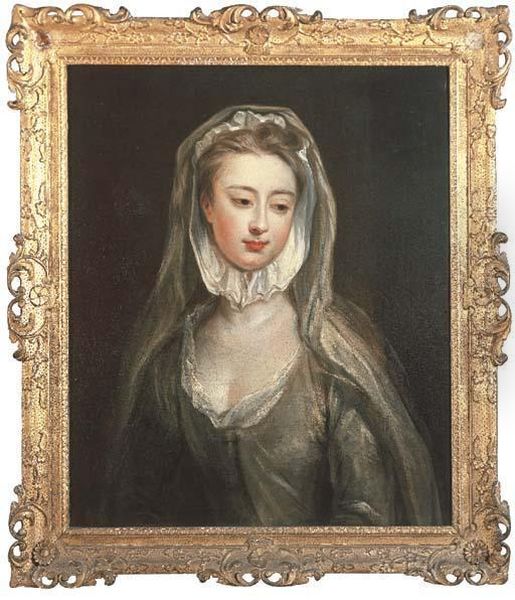 Portrait Of A Lady Oil Painting by Sir Godfrey Kneller