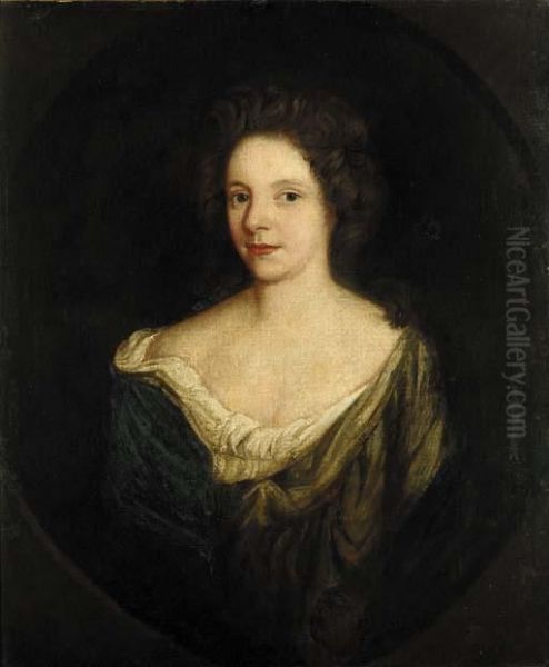 Portrait Of A Lady Oil Painting by Sir Godfrey Kneller