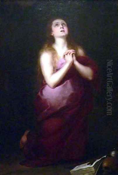 Mary Magdalene Oil Painting by Bartolome Esteban Murillo