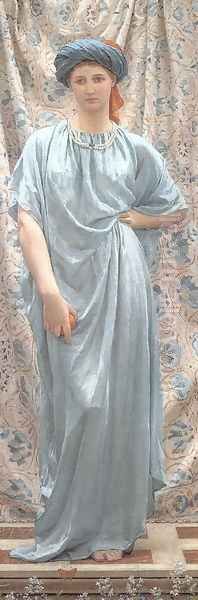 Sapphires 1877 Oil Painting by Albert Joseph Moore