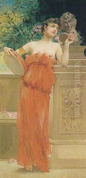 Lais Oil Painting by Henry Siddons Mowbray