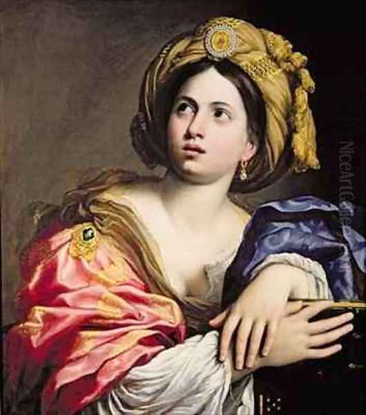 A Sibyl Oil Painting by Domenico Zampieri (Domenichino)