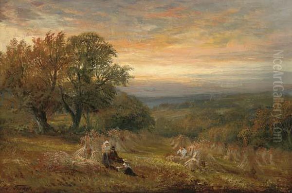 The Evening Hour Oil Painting by George Turner