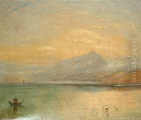 After Joseph Mallord William Turner The Bluerigi Oil Painting by Joseph Mallord William Turner