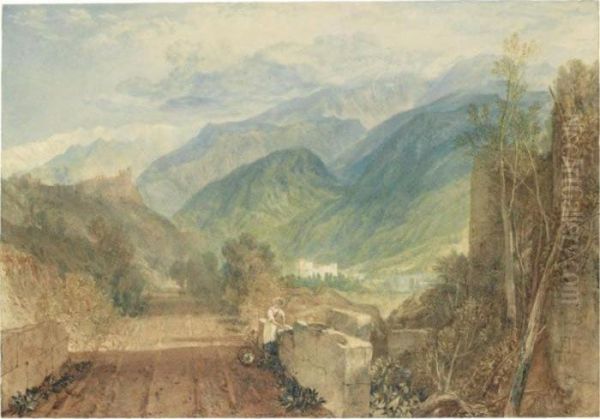 Bonneville, Savoy Oil Painting by Joseph Mallord William Turner