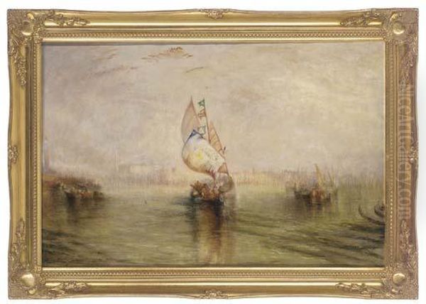 The Sun Of Venice Going To Sea Oil Painting by Joseph Mallord William Turner