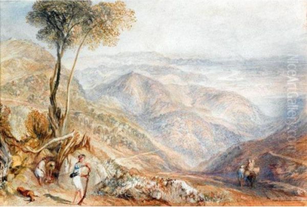 Valley Of The Dhoon, India Oil Painting by Joseph Mallord William Turner