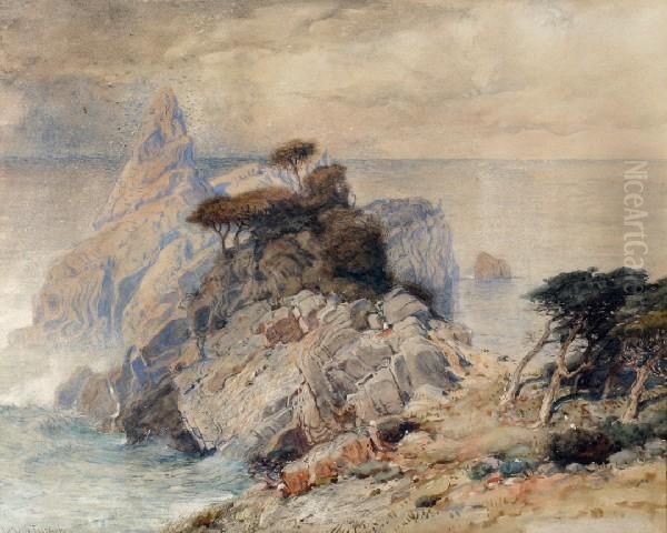 Ocean View, Together With Another Watercolor And Two Prints By Turner Oil Painting by Joseph Mallord William Turner