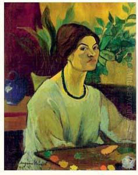 Autoportrait Oil Painting by Suzanne Valadon