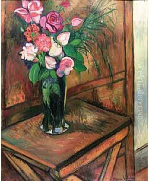 Signee Et Datee En Bas A Droite Oil Painting by Suzanne Valadon