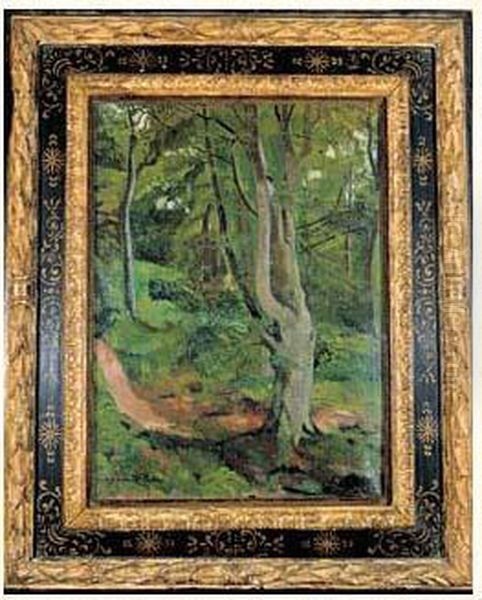 Le Sentier Dans Le Bois Oil Painting by Suzanne Valadon