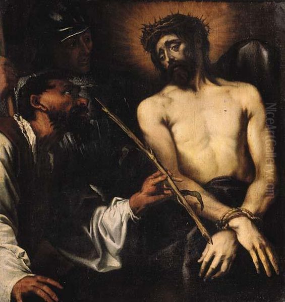 The Mocking Of Christ Oil Painting by Sir Anthony Van Dyck