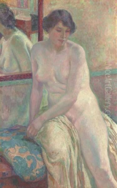 Venitienne, I (marcella) Oil Painting by Theo van Rysselberghe