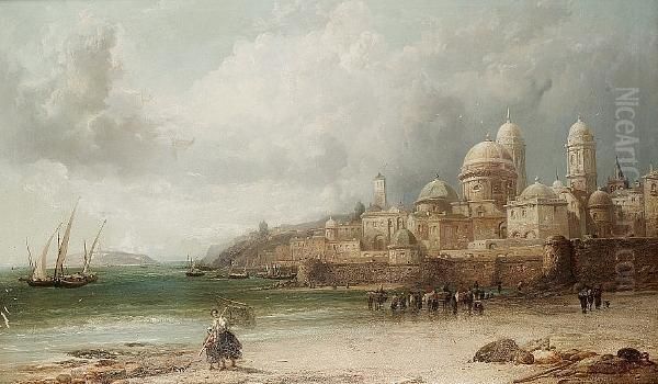 Cadiz Oil Painting by James Webb