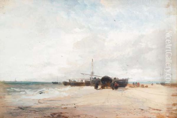 Near Walmer Oil Painting by James Webb