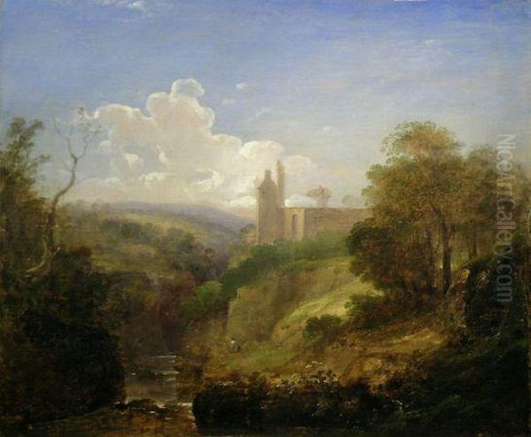 Landscape Oil Painting by Richard Wilson