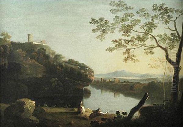 Paesaggio Romantico Oil Painting by Richard Wilson