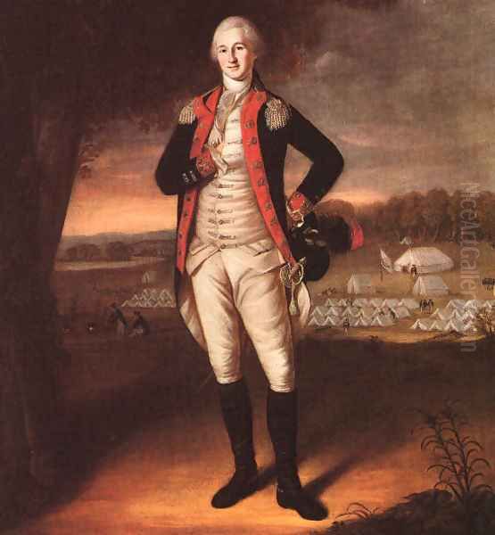 Portrait of Walter Stewart 1781 Oil Painting by Charles Willson Peale