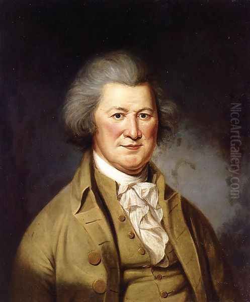 Portrait of Colonel John Cox Oil Painting by Charles Willson Peale