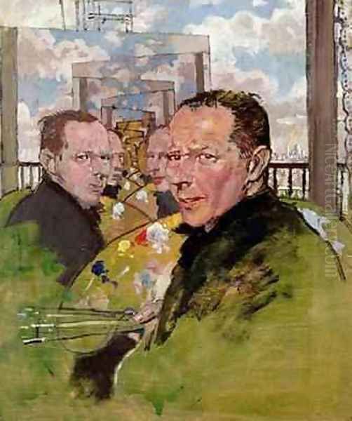 Self Portrait, c.1924 Oil Painting by Sir William Newenham Montague Orpen