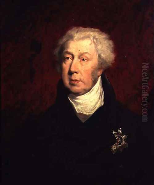 Portrait of George James, 1st Marquess of Cholmondeley Oil Painting by John Simpson