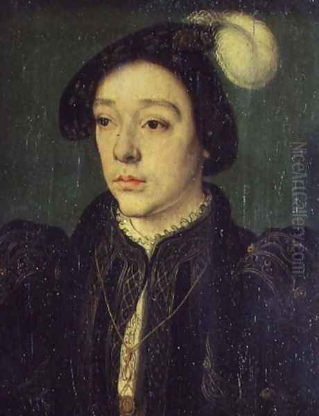 Portrait of Charles, Duke of Angouleme, c.1536 Oil Painting by Corneille De Lyon