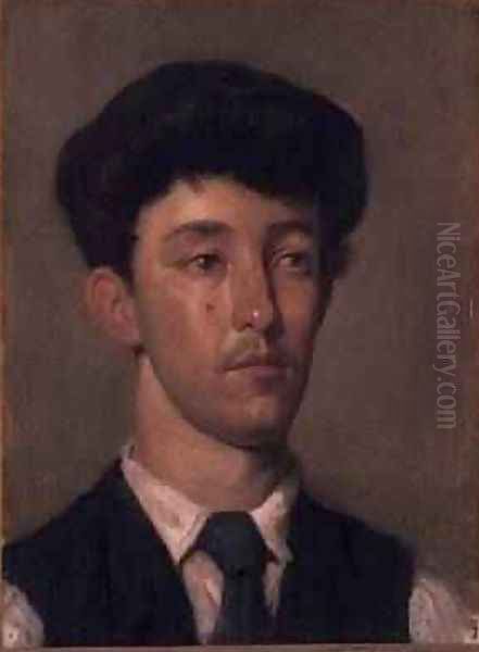 Portrait of a Youth Oil Painting by Sir William Newenham Montague Orpen