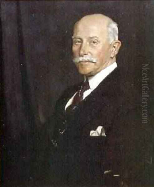 Portrait of Sir John Rutherford Oil Painting by Sir William Newenham Montague Orpen