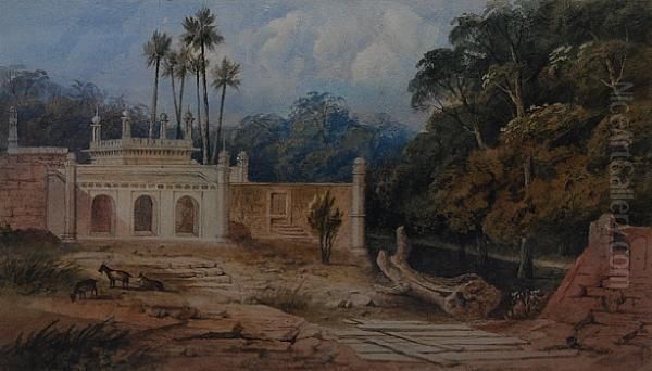 Adurga Or Muhumedan Oil Painting by William Daniell RA