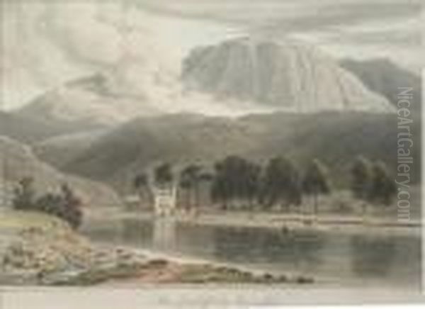 Ilan-dreoch-glenbeg, Invernesshire Oil Painting by William Daniell RA